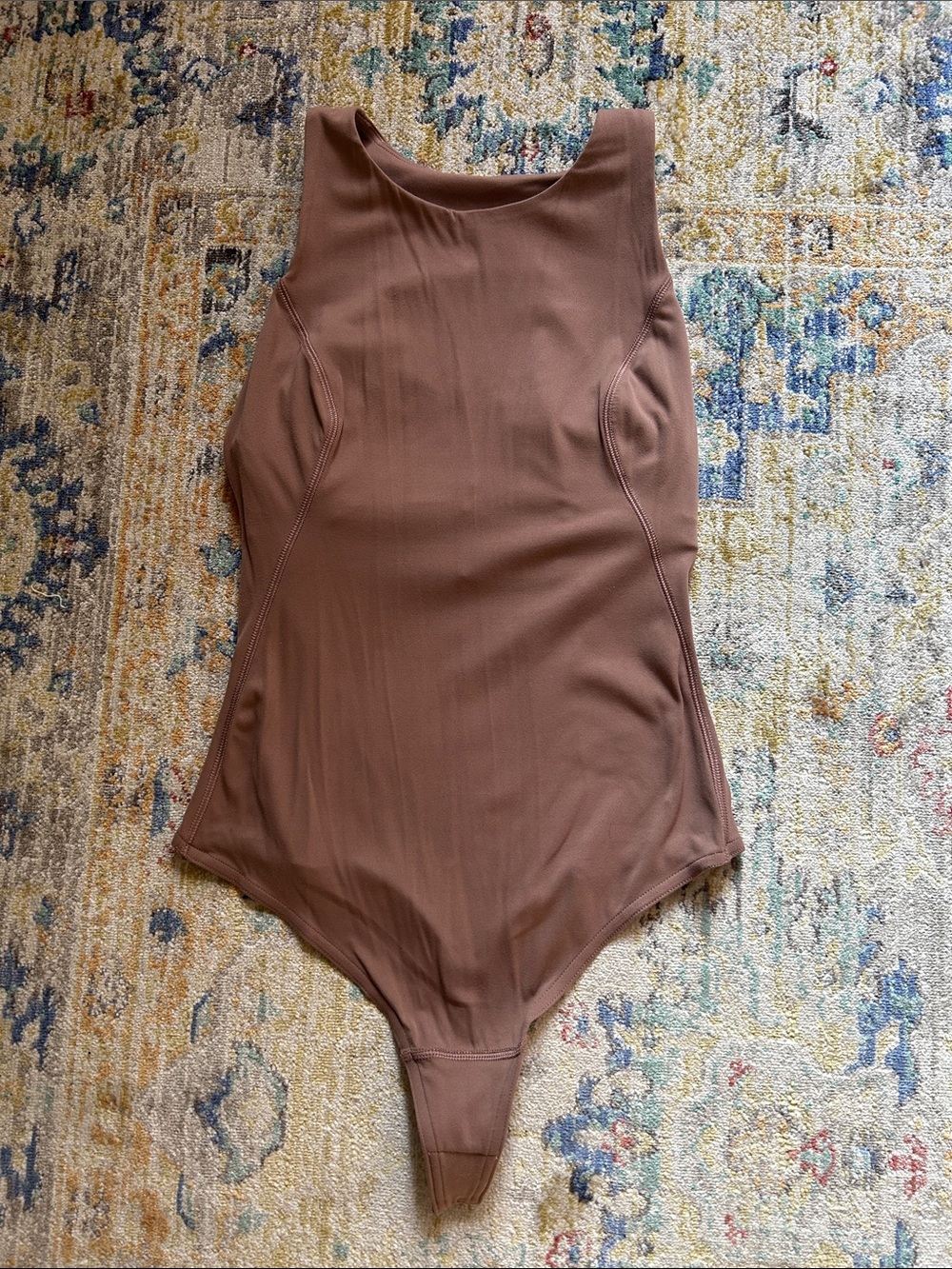 lululemon bodysuit dusty rose